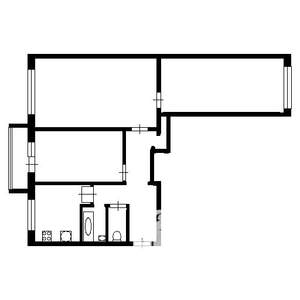 3-к квартира, вторичка, 61м2, 3/9 этаж