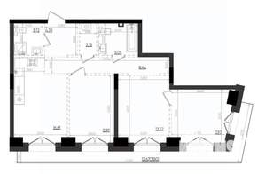 3-к квартира, вторичка, 82м2, 2/19 этаж