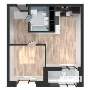 1-к квартира, вторичка, 38м2, 3/23 этаж