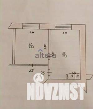 2-к квартира, вторичка, 35м2, 4/9 этаж