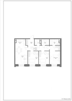4-к квартира, строящийся дом, 93м2, 2/4 этаж