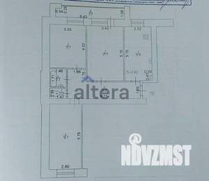 3-к квартира, вторичка, 77м2, 8/10 этаж