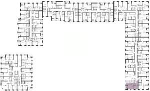 2-к квартира, вторичка, 51м2, 6/23 этаж