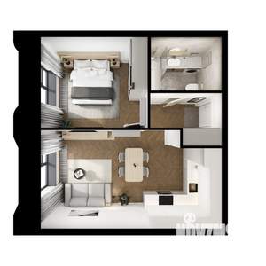 1-к квартира, вторичка, 39м2, 4/8 этаж