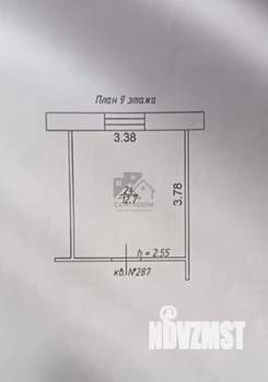 Студия квартира, вторичка, 13м2, 9/10 этаж