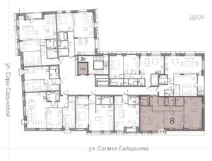 3-к квартира, вторичка, 89м2, 2/4 этаж