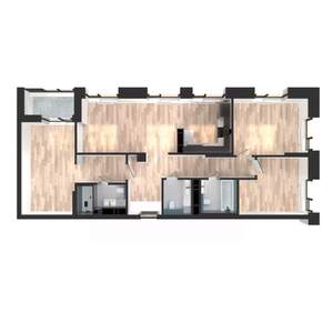 3-к квартира, вторичка, 88м2, 8/23 этаж