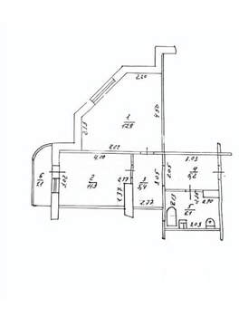 2-к квартира, вторичка, 48м2, 5/16 этаж