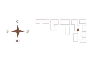 1-к квартира, вторичка, 51м2, 6/6 этаж