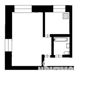 1-к квартира, вторичка, 32м2, 2/5 этаж