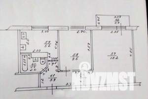 2-к квартира, вторичка, 42м2, 2/5 этаж