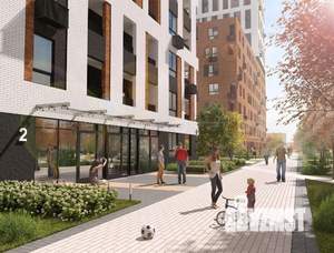 1-к квартира, вторичка, 40м2, 9/24 этаж