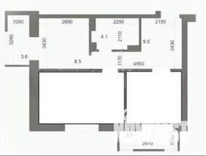 2-к квартира, вторичка, 50м2, 4/19 этаж