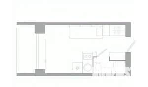 Студия квартира, вторичка, 18м2, 5/5 этаж