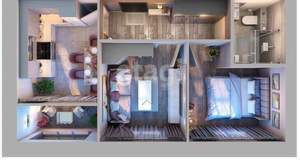 2-к квартира, вторичка, 44м2, 9/10 этаж