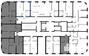 1-к квартира, вторичка, 34м2, 5/24 этаж
