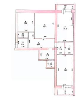 Студия квартира, вторичка, 97м2, 1/10 этаж