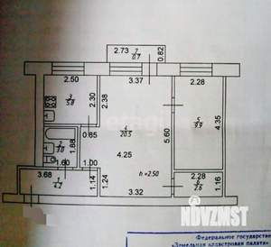 2-к квартира, вторичка, 46м2, 4/5 этаж