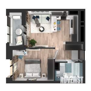 1-к квартира, вторичка, 40м2, 9/23 этаж