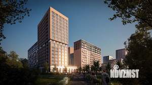 3-к квартира, строящийся дом, 75м2, 4/18 этаж