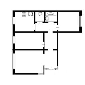 3-к квартира, вторичка, 66м2, 9/9 этаж