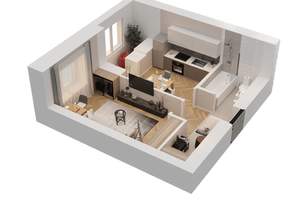1-к квартира, вторичка, 34м2, 3/10 этаж
