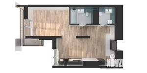 1-к квартира, вторичка, 44м2, 4/24 этаж