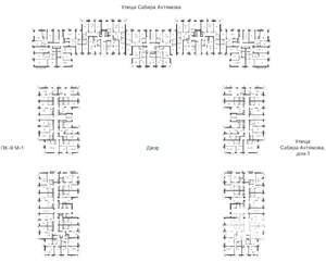 3-к квартира, вторичка, 97м2, 7/25 этаж