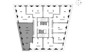 3-к квартира, строящийся дом, 126м2, 3/19 этаж