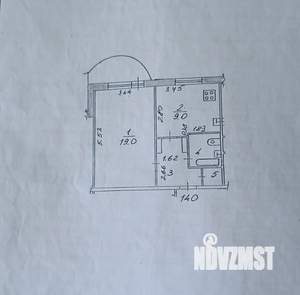 1-к квартира, вторичка, 38м2, 1/10 этаж