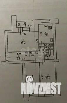 3-к квартира, вторичка, 63м2, 2/9 этаж