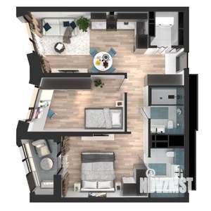 2-к квартира, вторичка, 67м2, 13/23 этаж