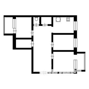 3-к квартира, вторичка, 69м2, 2/9 этаж