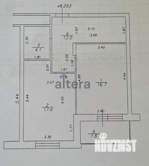 1-к квартира, вторичка, 53м2, 18/18 этаж