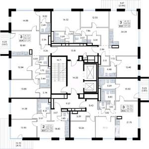 3-к квартира, вторичка, 87м2, 4/8 этаж