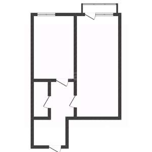 Студия квартира, вторичка, 19м2, 5/5 этаж
