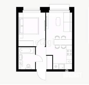 2-к квартира, вторичка, 65м2, 12/25 этаж