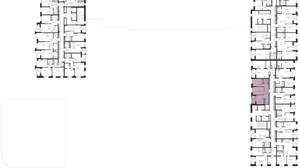 2-к квартира, вторичка, 52м2, 13/23 этаж