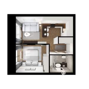 1-к квартира, вторичка, 34м2, 2/14 этаж