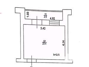 Студия квартира, вторичка, 22м2, 4/5 этаж