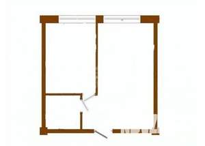 1-к квартира, вторичка, 32м2, 4/9 этаж