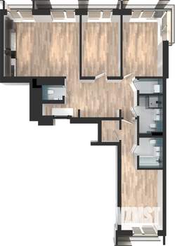 3-к квартира, вторичка, 103м2, 4/10 этаж