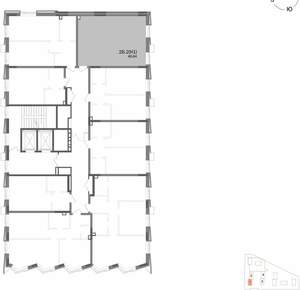 2-к квартира, строящийся дом, 49м2, 10/14 этаж