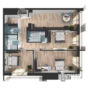 3-к квартира, вторичка, 97м2, 6/24 этаж