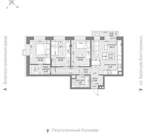 4-к квартира, вторичка, 72м2, 8/24 этаж
