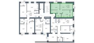 2-к квартира, сданный дом, 56м2, 8/10 этаж