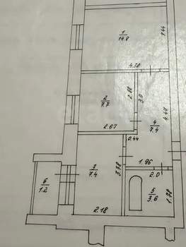 2-к квартира, вторичка, 41м2, 2/5 этаж
