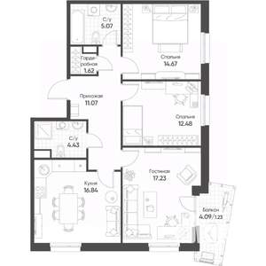 Фото квартиры на продажу (1)