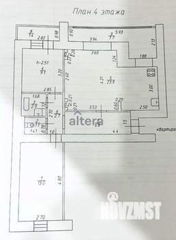 3-к квартира, вторичка, 67м2, 4/10 этаж