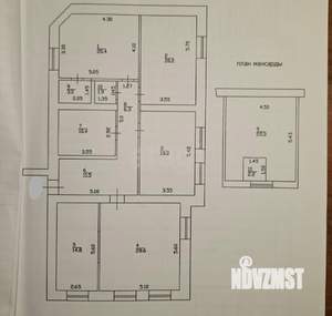 4-к квартира, вторичка, 161м2, 2/4 этаж
